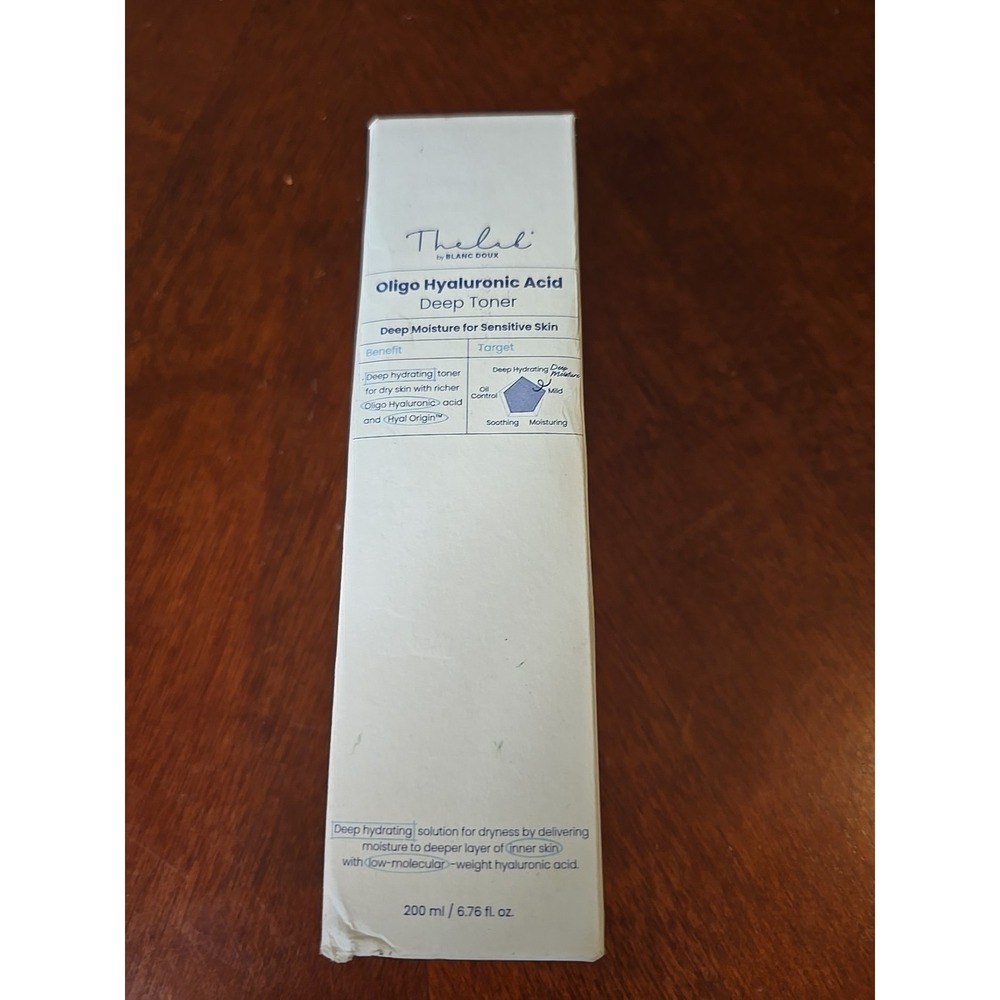 Oligo Hyaluronic Acid Hydrating Toner– Hydrating Toner for Sensitive Skin, pH...